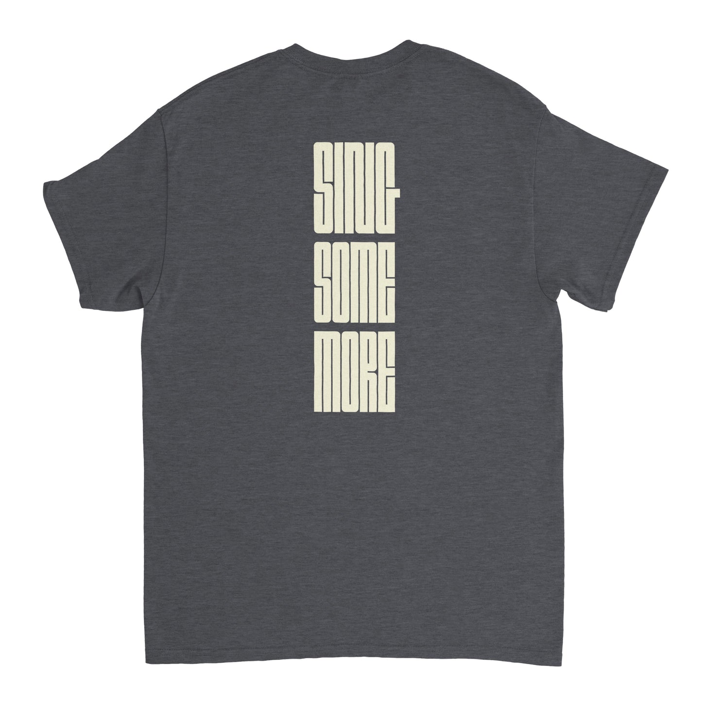 TIAHI Unisex T-shirt - Double Print (Vertical Slogan/Back)